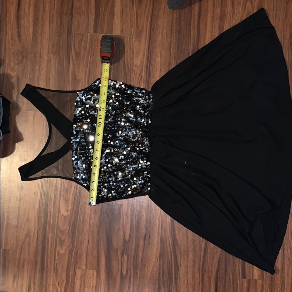 Bongo black sequin dress